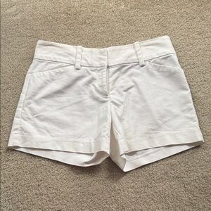 Ann Taylor chino White Shorts